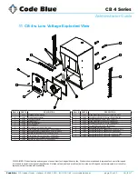 Предварительный просмотр 20 страницы Code Blue CB 4 Series Administrator'S Manual