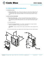 Предварительный просмотр 24 страницы Code Blue CB 4 Series Administrator'S Manual