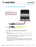 Предварительный просмотр 34 страницы Code Blue CB 4 Series Administrator'S Manual