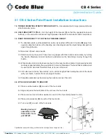 Предварительный просмотр 37 страницы Code Blue CB 4 Series Administrator'S Manual