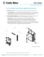 Предварительный просмотр 38 страницы Code Blue CB 4 Series Administrator'S Manual