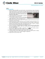 Предварительный просмотр 52 страницы Code Blue CB 4 Series Administrator'S Manual