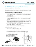 Предварительный просмотр 60 страницы Code Blue CB 4 Series Administrator'S Manual