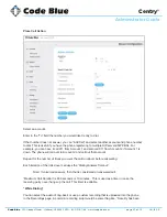 Preview for 27 page of Code Blue Centry Series Administrator'S Manual