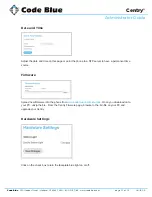 Preview for 33 page of Code Blue Centry Series Administrator'S Manual