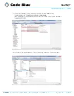 Preview for 44 page of Code Blue Centry Series Administrator'S Manual