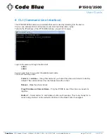 Preview for 33 page of Code Blue IP1500 User Manual