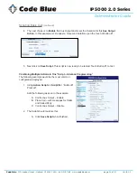 Предварительный просмотр 34 страницы Code Blue IP5000 2.0 Series Administrator'S Manual