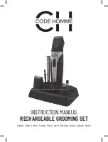 CODE HOMME ACT929961698 Instruction Manual preview