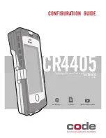 Code CR4405 Configuration Manual preview