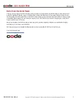 Preview for 2 page of Code CR7010 Series User Manual