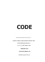 Предварительный просмотр 10 страницы Code DL10490BK1-4 Use And Care Manual