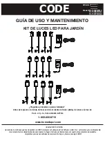 Предварительный просмотр 11 страницы Code DL10492BKS-4 Use And Care Manual