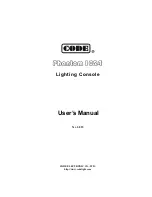 Code PHANTOM 1024 User Manual предпросмотр