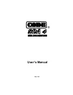 Предварительный просмотр 1 страницы Code SDA 4 User Manual