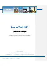 Preview for 1 page of CODEL Energy Tech 401 Installation, Operation And Maintenance Manual