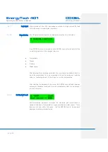 Preview for 60 page of CODEL Energy Tech 401 Installation, Operation And Maintenance Manual