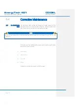 Preview for 116 page of CODEL Energy Tech 401 Installation, Operation And Maintenance Manual