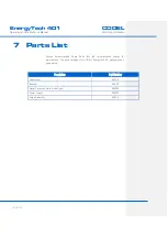 Preview for 130 page of CODEL Energy Tech 401 Installation, Operation And Maintenance Manual