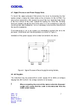 Предварительный просмотр 15 страницы CODEL EnergyTech 100 Series Installation, Commissioning, Operation And Maintenance Manual