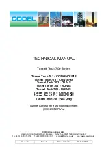 Preview for 1 page of CODEL Tunnel Tech 700 Series Technical Manual