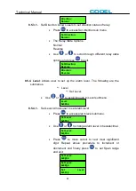 Preview for 71 page of CODEL Tunnel Tech 700 Series Technical Manual