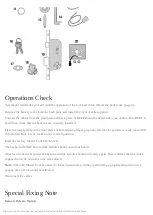 Предварительный просмотр 3 страницы CODELOCKS CL5500 SERIES Installation Instructions Manual