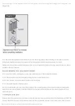 Предварительный просмотр 8 страницы CODELOCKS CL5500 SERIES Installation Instructions Manual