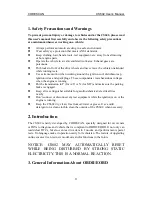 Preview for 3 page of CODESCAN CS602 User Manual