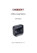 Codesoft Image Platform CS80 Series User Manual предпросмотр