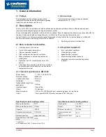 Preview for 4 page of Codume X-Vent II 300 Operating Manual