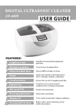 Codyson CD-4820 User Manual preview