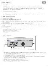 Preview for 3 page of Coelbo Onematic Operating Instructions Manual