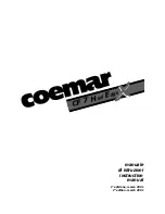 Coemar CF 7 HEX Instruction Manual предпросмотр