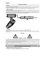 Preview for 10 page of Coemar CF 7 HEX Instruction Manual