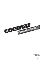 Coemar ColourCyc 250LX Instruction Manual preview