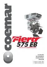 Предварительный просмотр 1 страницы Coemar Fiera 575 EB Instruction Manual