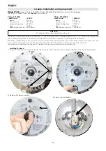 Предварительный просмотр 5 страницы Coemar Fiera 575 EB Instruction Manual