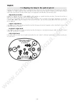 Предварительный просмотр 17 страницы Coemar iSpot 575 Instruction Manual