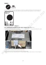 Предварительный просмотр 21 страницы Coemar iSpot 575 Instruction Manual