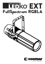 Coemar LEDko EXT FullSpectrum RGBLA User Manual предпросмотр