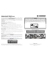 Предварительный просмотр 2 страницы Coemar LineaLed Stick Manual