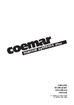 Preview for 1 page of Coemar Manual System 6 Plus Instruction Manual