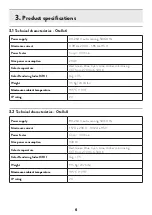 Preview for 6 page of Coemar Otello HD FullSpectrum User Manual