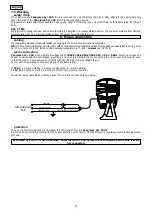 Preview for 8 page of Coemar Panorama Cyc 250 C. Instruction Manual