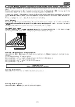 Preview for 15 page of Coemar Panorama Cyc 250 C. Instruction Manual