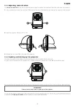 Предварительный просмотр 7 страницы Coemar Panorama LED RGB Instruction Manual