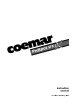 Coemar ProSpot 575 LX Instruction Manual предпросмотр