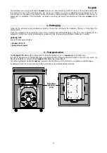 Preview for 3 page of Coemar ProSpot 575 LX Instruction Manual