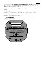 Preview for 22 page of Coemar ProSpot LX Instruction Manual